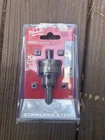 Milwaukee 1-1/8" Carbide Hole Cutter For Stainless Steel 49-57-8615 New Sealed. Price: $24.99.