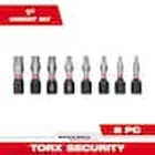 Milwaukee Shockwave Impact Duty Torx Security Bit Set 10-PIECE New. Price: $31.99.