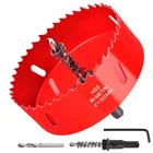 4 Inch / 102MM Hole Saw For Wood, Plastic Board, Ceiling,drywall, And Red New. Price: $14.41.