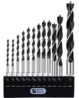 Brad Point Drill Bit Set 12PCS (1/8" - 1/2") Hex With Double Fl... New. Price: $31.79.