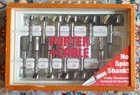 Porter-cable Forstner Bit Set Vintage Industrial Quality No-spin Shank Wood Case Used. Price: $37.00.