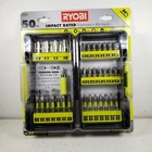 Ryobi Impact Rated Drill Bits (50-PIECE) Driving Kit AR2039 New Sealed. Price: $25.04.