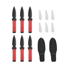 Vevor Throwing Knives Set, 6 Pack, 8.9 Inch Stainless Black Surface Finish New. Price: $34.39.