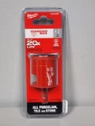Milwaukee 1-3/8 In. Diamond Max Hole Saw Bit, 49-56-0520 New. Price: $22.79.