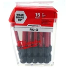 Milwaukee 48-32-5004 PH2 2" Shockwave Impact Duty Philiips Bits (15 Pack) New. Price: $13.74.