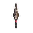 Milwaukee 3/16 7/8 Impact Step Drill Bit, #4 48-89-9244 New. Price: $50.85.
