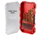 Milwaukee 48-89-4670 Shockwave Impact Duty Titanium Drill Bit Set (15-PIECE) New. Price: $30.69.