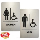 Dallahasee Ada Braille Handicap Bathroom Signs New. Price: $27.99.