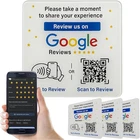Qrlynk Nfc Google Acrylic Plate - Boost Customer Reviews 300 Tap Scan New. Price: $56.86.