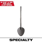 Milwaukee 48-62-4094 Sds-max Steel Clay Spade Chisel 4-1/4" 16" New. Price: $60.00.