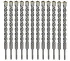 Inch X 10" Sds Plus Rotary Hammer Drill Bit Carbide Tip Masonry CONCRETE-12PCS New. Price: $116.58.
