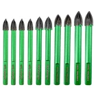 Kurstol 10PC Diamond Masonry Drill Bit Set 1/4"-1/2" Concrete Tile Hole Saw New. Price: $40.48.