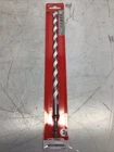 Milwaukee 1/2 X 10 Inches 12 Shockwave Carbide Multi-material New. Price: $17.95.