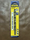 Irwin 15/32" High Speed Steel Drill Bit No. 73830 New Package. Price: $9.99.