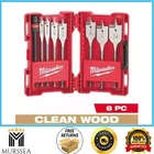 Spade Drill Bit Set Assorted Flat Wood Boring Kit 8-PC High Speed Steel Paddle New. Price: $31.99.