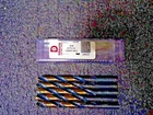 Jobber Drill Bit, Z, High Speed Steel, Black/gold, Pk 5 (jn) New. Price: $25.00.