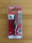 48-89-9244 Milwaukee 3/16 7/8 Shockwave Impact Step Drill Bit #4 New. Price: $26.99.