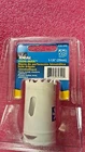 Ideal 35-349, Iron-man 1-1/8" Hole Saw For Metal, Wood Plastic New. Price: $11.75.