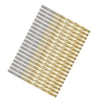 Patikil 5/32 Drill Bit, Jobber Straight Shank 4341 High-speed Steel 135 Tin ... New. Price: $20.11.