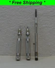 Lot Of 3 General Tools Single End Pin Vise - One Has Pocket Clip Aluminum Used. Price: $27.95.