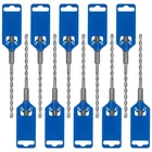 Khcraft Sds-plus Rotary Hammer Drill Bits 1/4 In. X 6 10-PIECE For Concrete New. Price: $13.84.