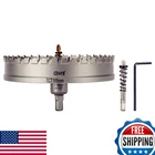 Cenyb 6-1/2" Tct Hole Saw Pilot Bits For Metal Wood Stainless Steel New. Price: $79.62.