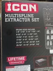 **new** Icon XMS-25 Multispline Screw Extractor Set / Genuine Ships Fast!. Price: $65.00.