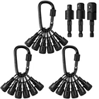 Threlaco 24 Pcs Bit Keychain, 1/4 3/8 1/2 Socket Hex Shank Holders... New. Price: $33.36.
