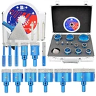 Brschnitt 13PC Diamond Hole Saw Drill Bit Set For Tile Granite Marble Kit New. Price: $154.99.