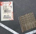 Lot 20 Pc Drill Bits 11/64" Jobber Cleveland Line C07978 Open. Price: $21.01.
