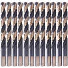 Oxtul 12 Pcs 5/16 Black And Gold Coated Twist Drill Bits New. Price: $42.95.