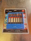 Tg Tools 1/4" Hex Shank Kik Spade Drill Bit Set 7 Piece +1 Combo As Seen On Tv New. Price: $7.50.
