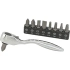 Klutch 11-PC. Offset Micro Bit Driver Set, 1/4IN. New. Price: $27.05.