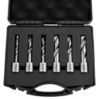 Vevor Annular Cutter Set, 6 Pcs Weldon Shank Mag Drill Bits Kit, 2" Cutting Dept New. Price: $132.64.
