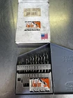 Knkut 13KK5 Piece Fractional Jobber Length Drill Bit Set ***read*** Used. Price: $20.00.