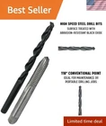 5/16" Hss And 9/32" Drill Bit Kit Versatile Tapping Set For Professionals New. Price: $28.79.