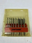 Minty Craftsman Boring Flat Drill Bit Set 10 Pc W/rack Spur Wood 9-20919 Used. Price: $23.28.
