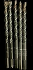 5 Piece Milwaukee 3/8" X 6" Carbide Tip Masonry Hammer Drill Bit New*. Price: $17.00.