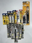 Irwin Diablo Drill Bit Set + Layout Scribe Nail Kit T-bevel Mixed Of 14 New. Price: $120.00.