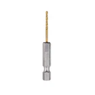 Milwaukee Shockwave 1/16 In. 2-1/4 Titanium Red Helix Drill Bit Hex New. Price: $7.59.