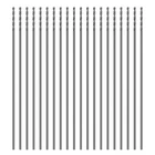 Cobalt Aircraft Extension Drill Bits 20 PCS,3/32" 6" Long Length For New. Price: $24.59.