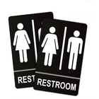 Restroom - (2 Pack ) Metal Signs For Business, Home Door Wall. New. Price: $13.81.