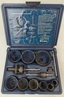 Disston Blu-mol 9596 Boxed Bi-metal Hole Saw Journeyman Kit Used. Price: $39.99.
