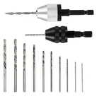 2PCS Chuck Adapter Keyless With 10PCS Drills, 1/4 Inch Hex Shank Fast C... New. Price: $18.64.