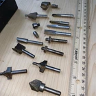 Lot: Router Bits, Hole Saw, Wood Boring Craftsman Power Screwdriver Used. Price: $15.76.