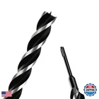 Wobllmx 1-1/4 18 Auger Drill Bit Sds Plus Shank For Woodtri Flute Ship New. Price: $52.78.