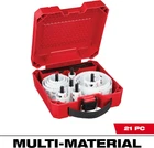 Milwaukee 49-22-4171 Hole Dozer General-purpose Saw Kit 21PC New. Price: $109.99.