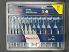 New Bosch DSB5012 Daredevil Piece Spade Bit Drill Set. Price: $21.99.