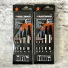 New Lot Of Black & Decker 16720 Screw Extractor 5-PIECE Sets. Price: $14.84.