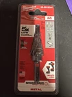 , Milwaukee 48-89-9244 #4 Step Drill Bit Shockwave Impact Titanium New. Price: $30.00.